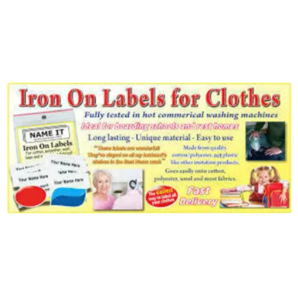 Iron On Labels