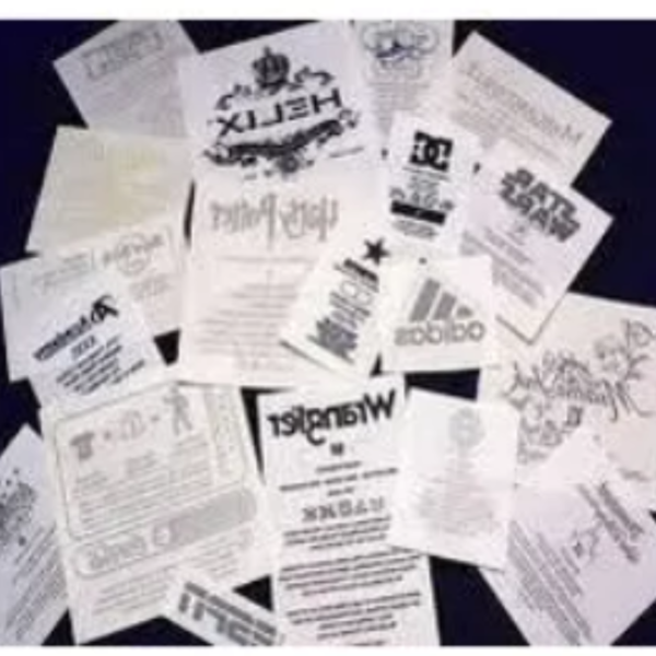 Heat Transfer Labels